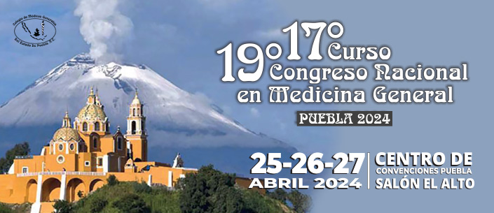 19 Congreso de Medicina General PUEBLA 2024